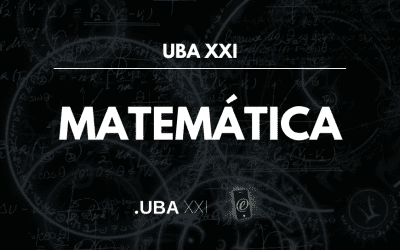 Matemática – UBA XXI